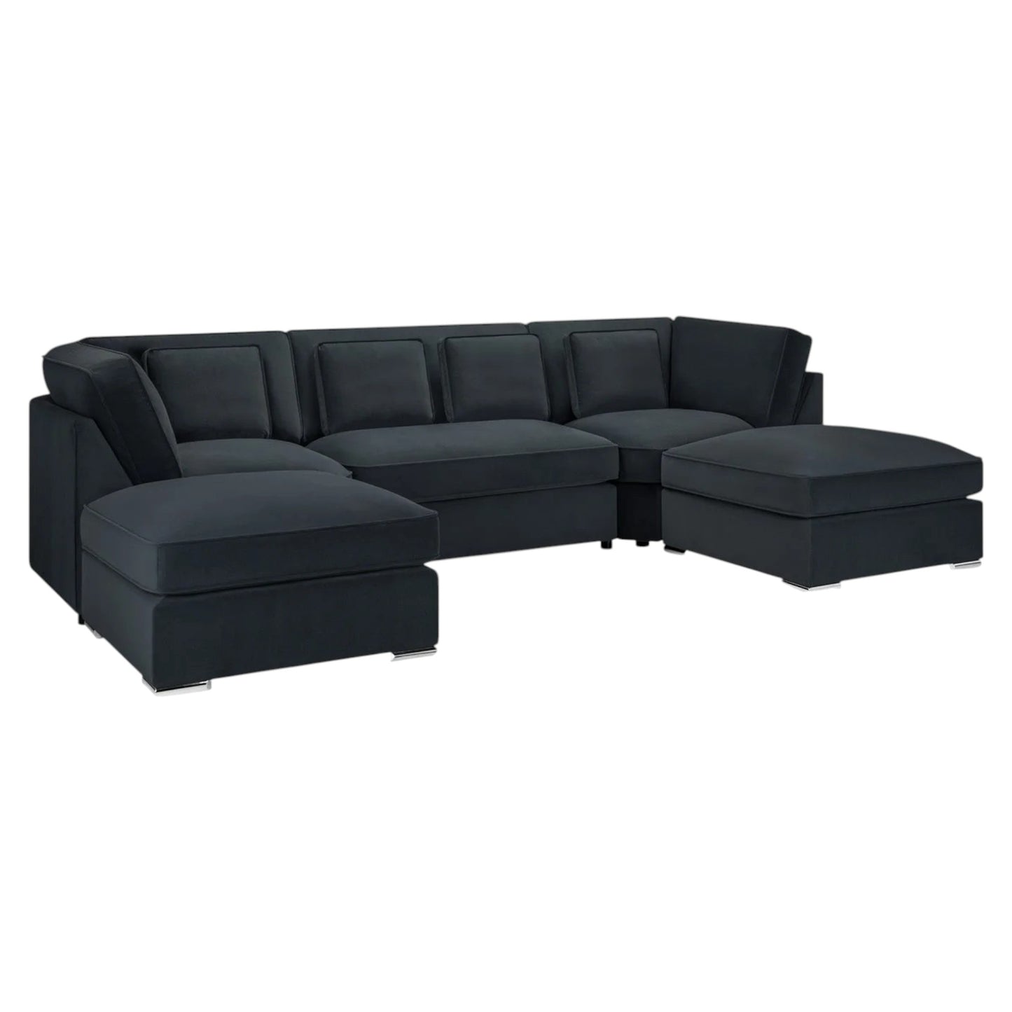 Belgravia U-Shape Sofa Set – Elegant