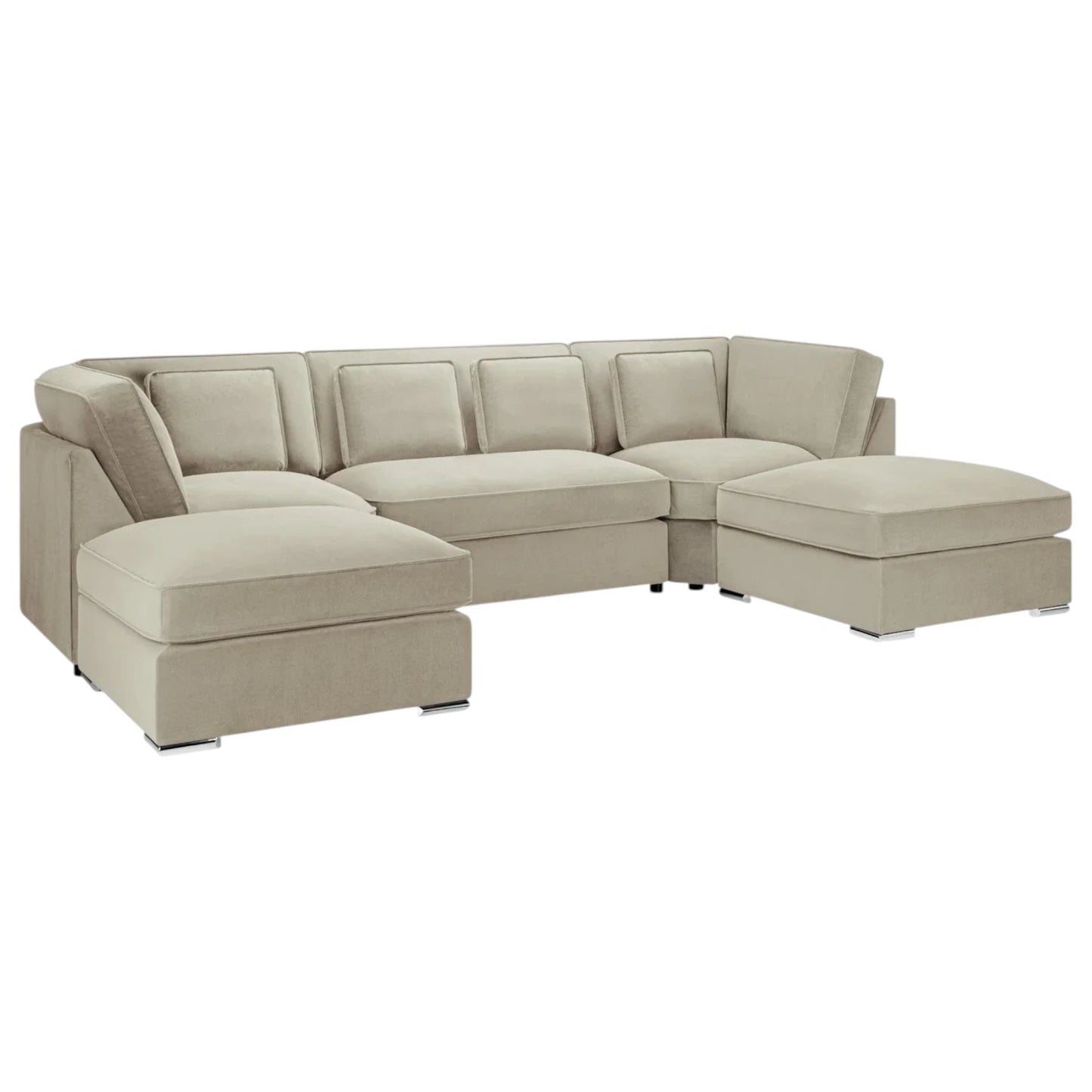Belgravia U-Shape Sofa Set – Elegant