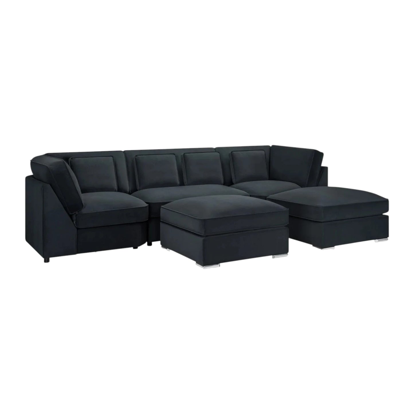 Belgravia U-Shape Sofa Set – Elegant