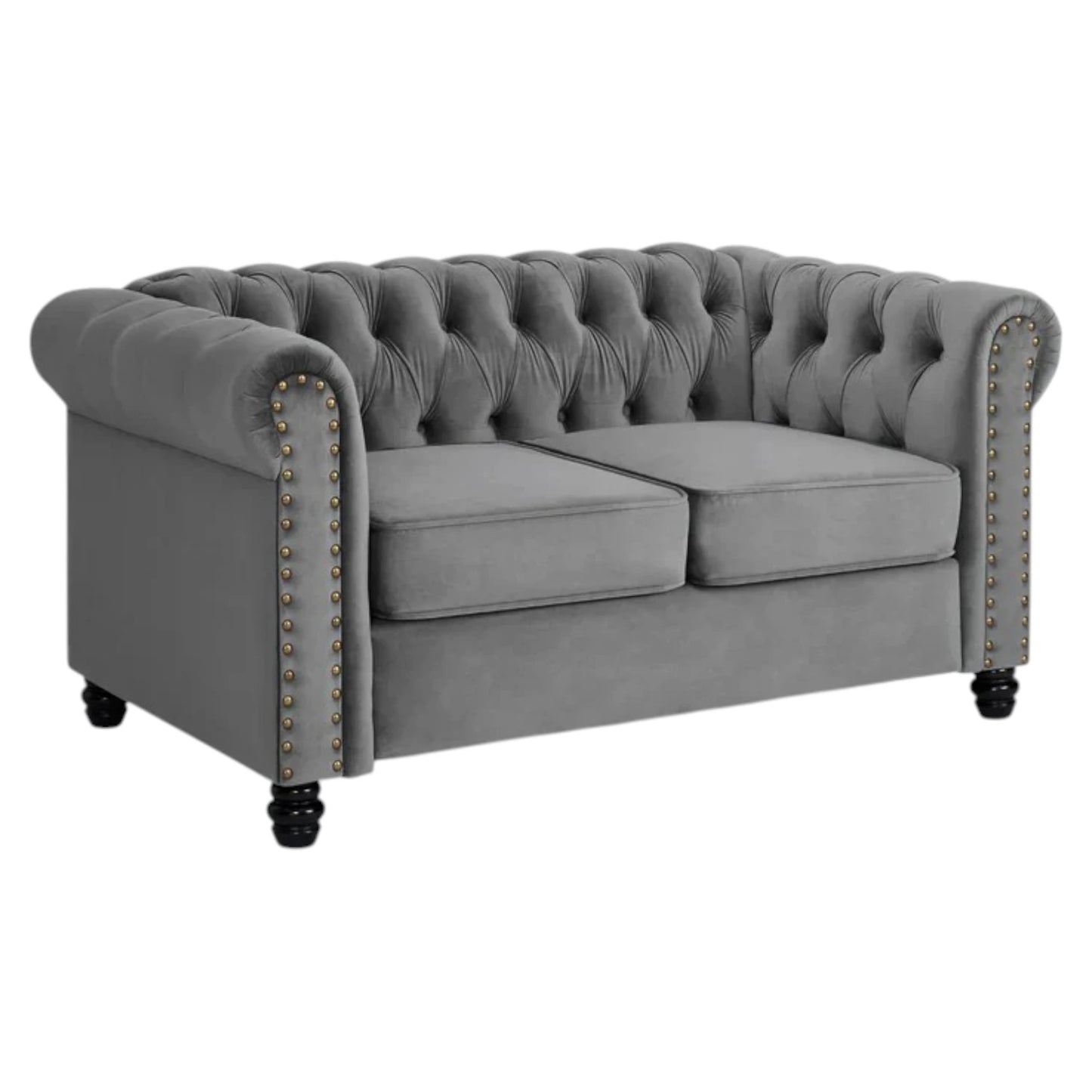 Chesterfield Velvet 3+2 Sofa Set