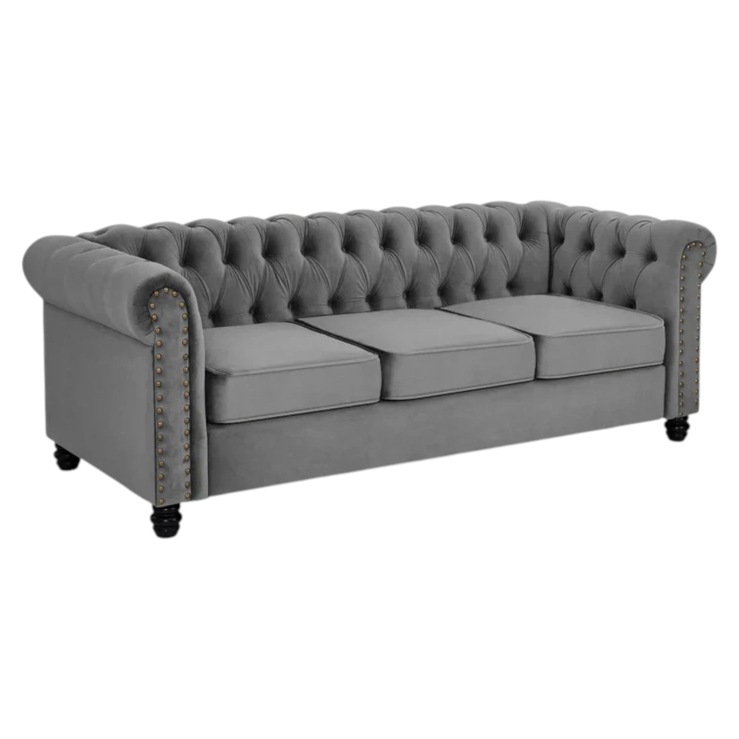 Chesterfield Velvet 3+2 Sofa Set