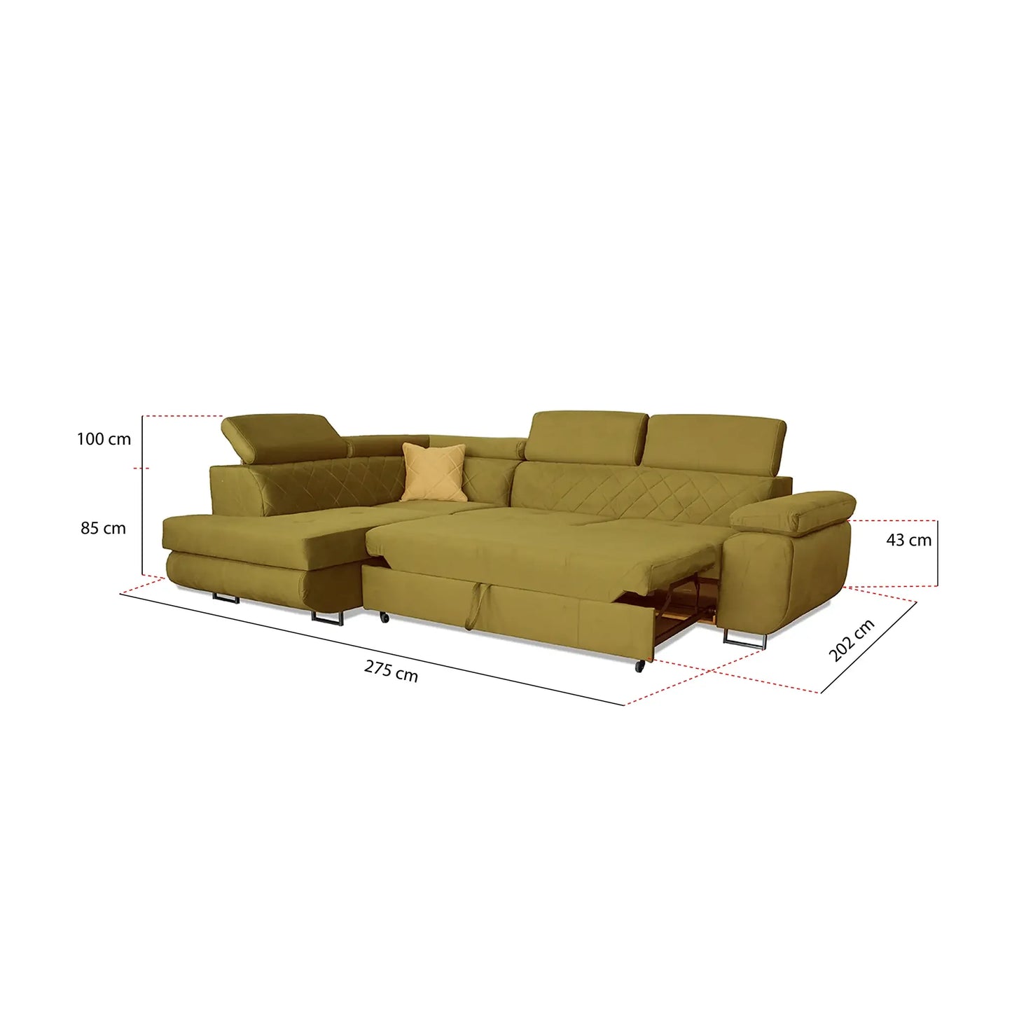 Laguna Corner Sofa Bed