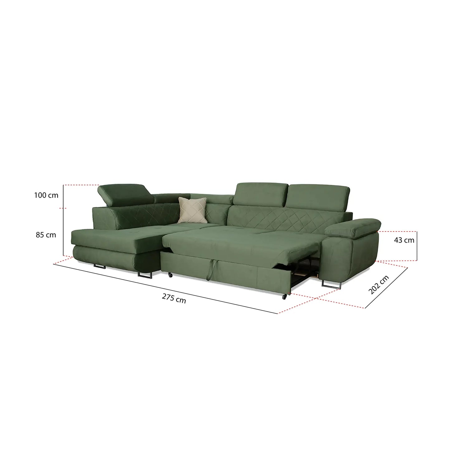 Laguna Corner Sofa Bed