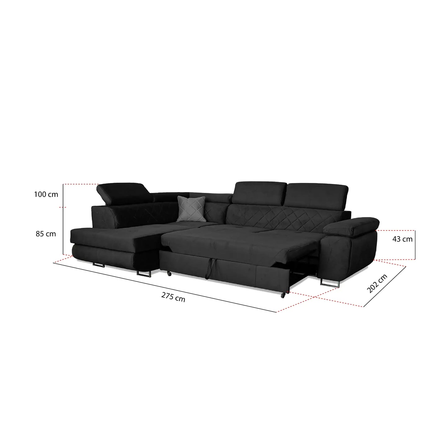 Laguna Corner Sofa Bed