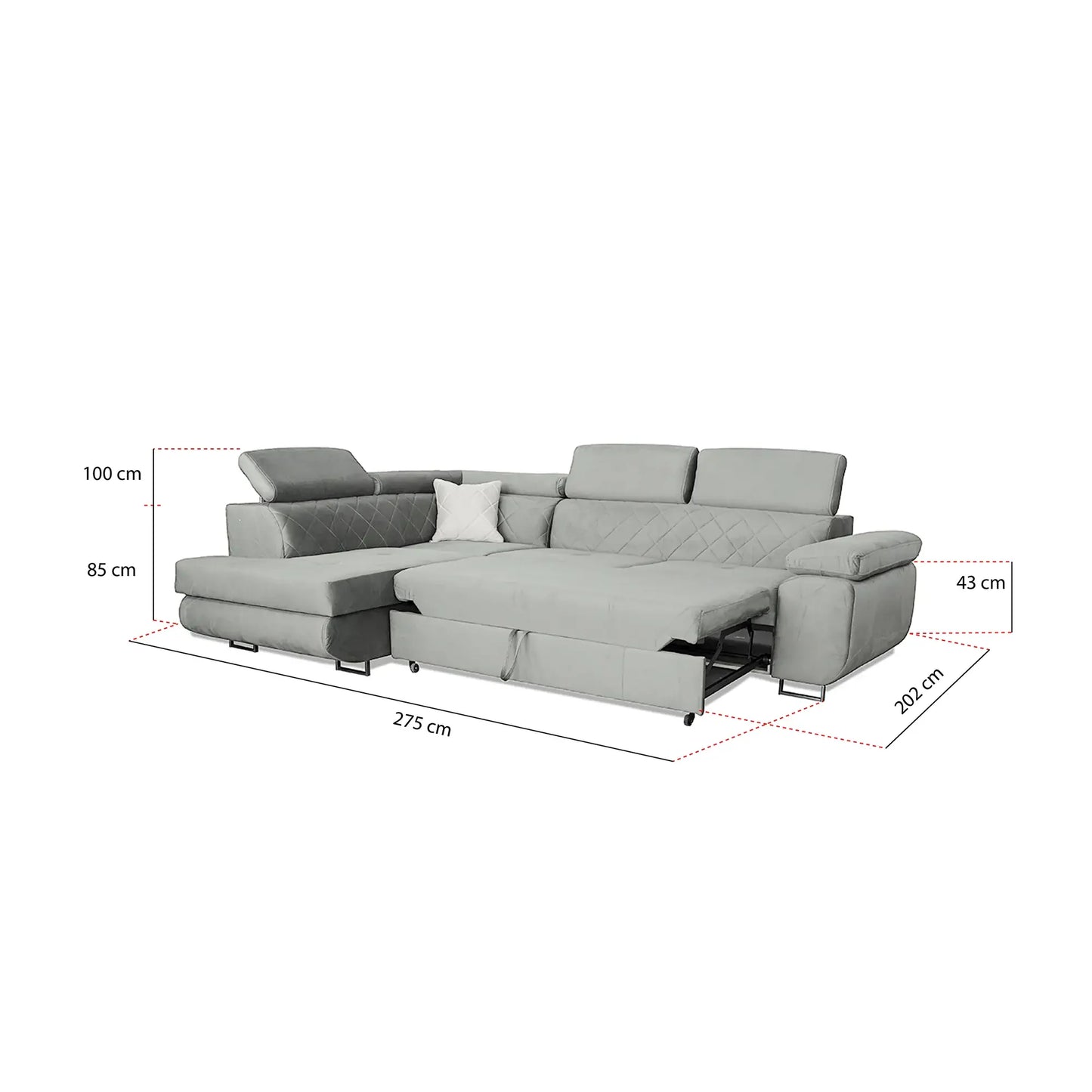 Laguna Corner Sofa Bed
