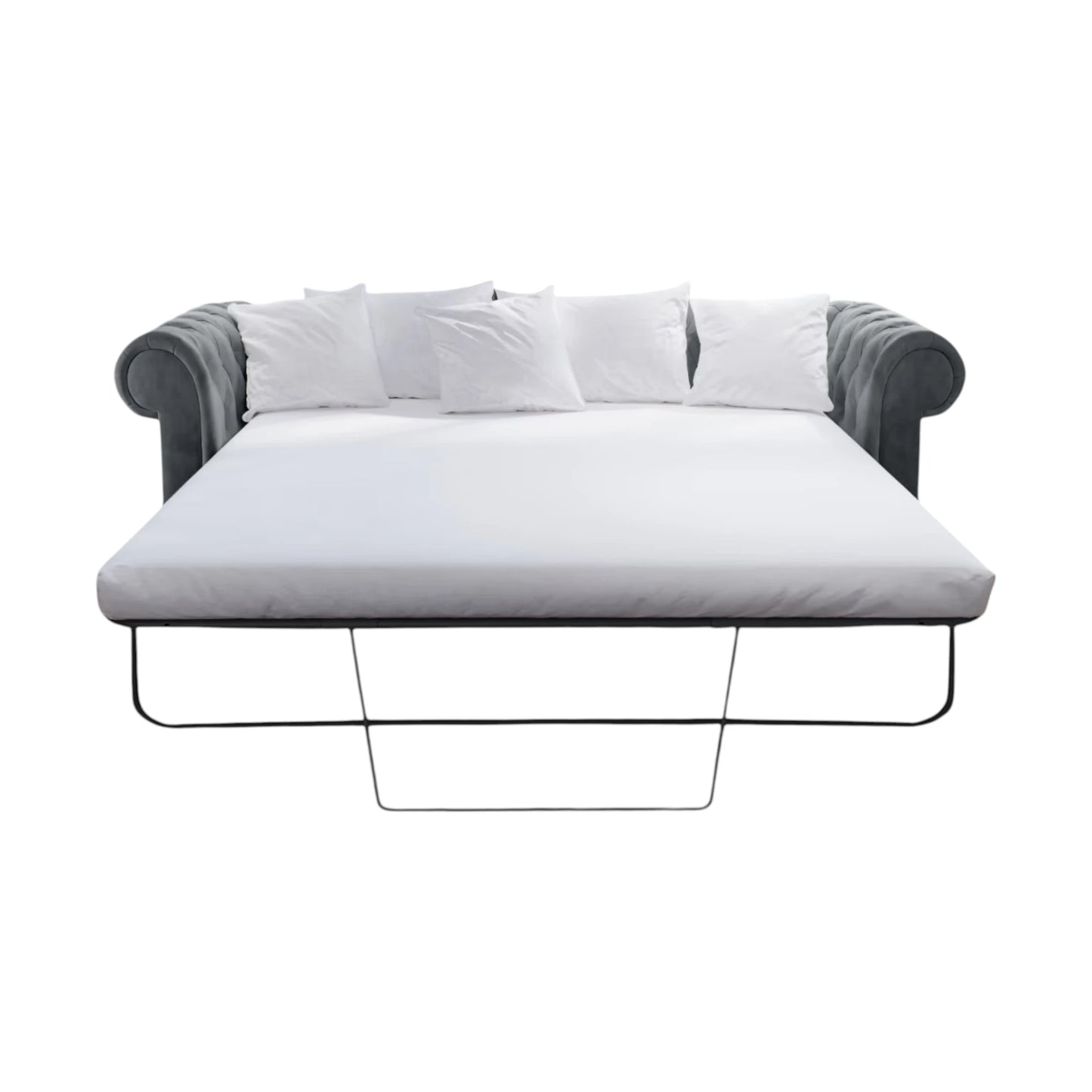 Flair Ralph Chesterfield Velvet Sofa Bed
