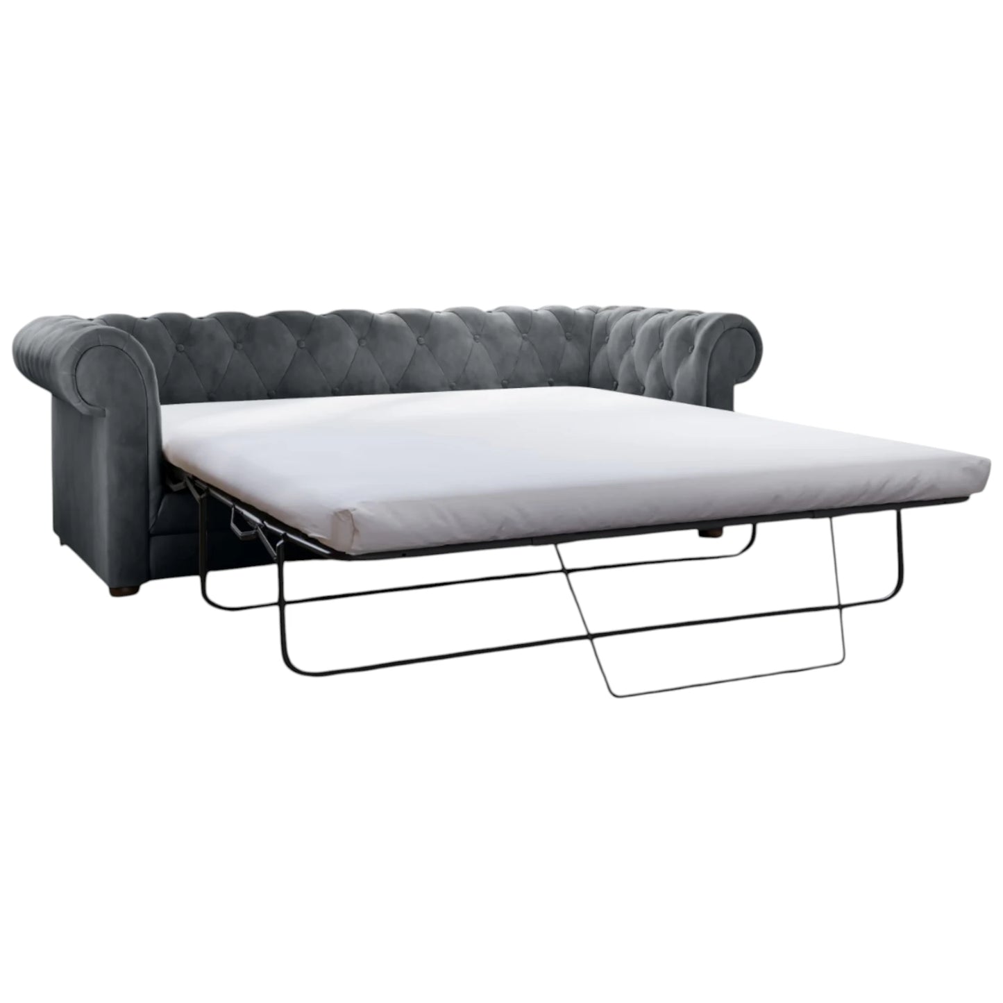 Flair Ralph Chesterfield Velvet Sofa Bed