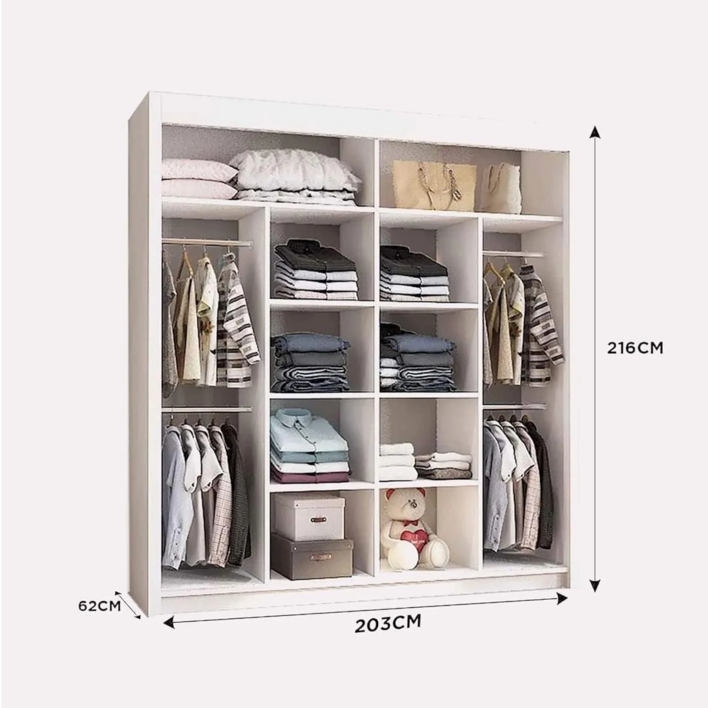 Jamajka Sliding Door Wardrobe