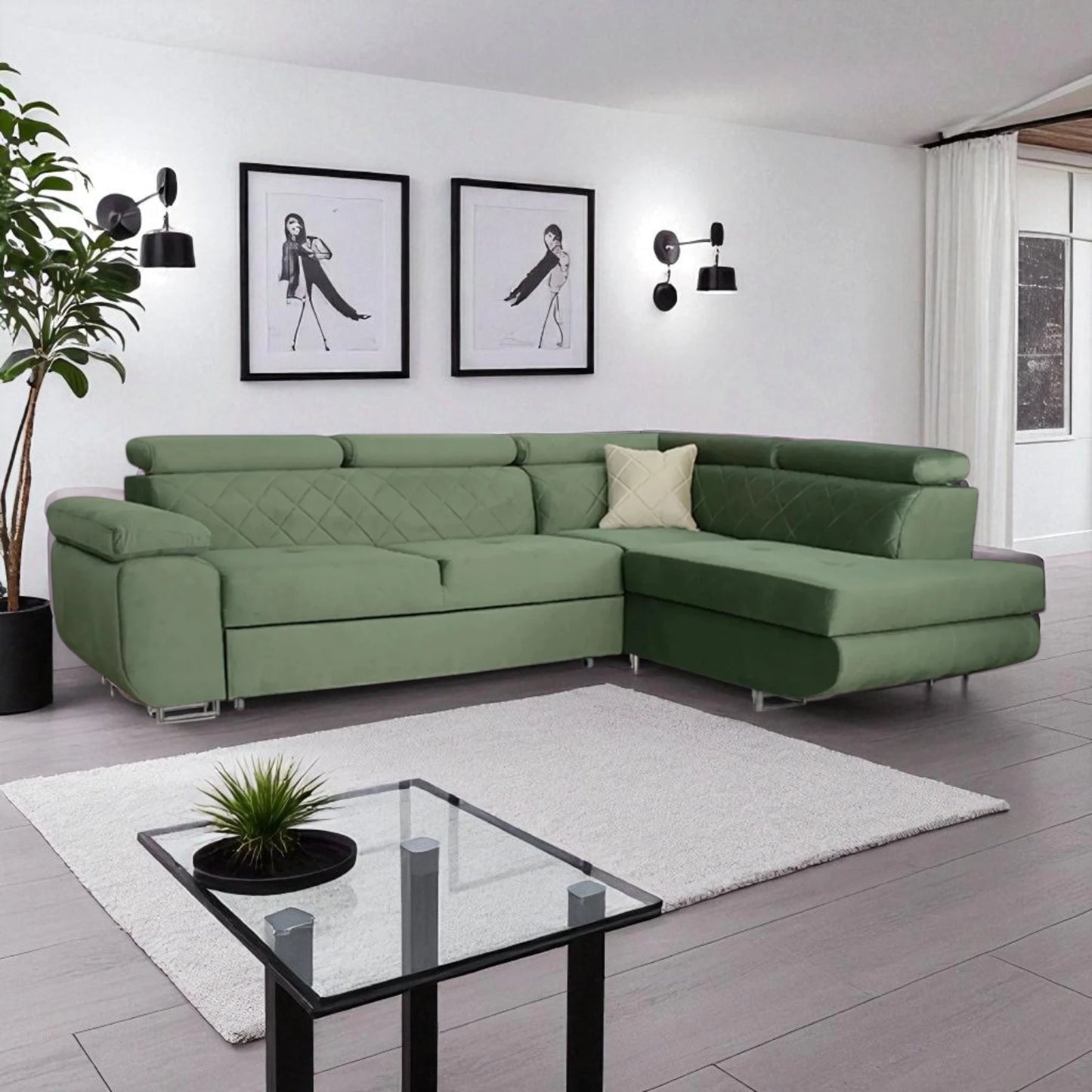 Laguna Corner Sofa Bed