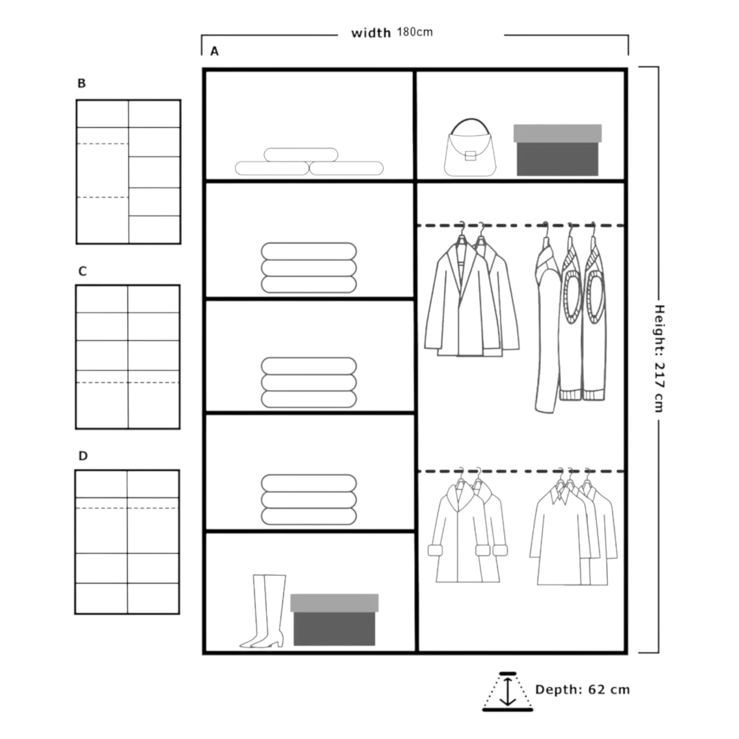 Lisbon Sliding Door Wardrobe