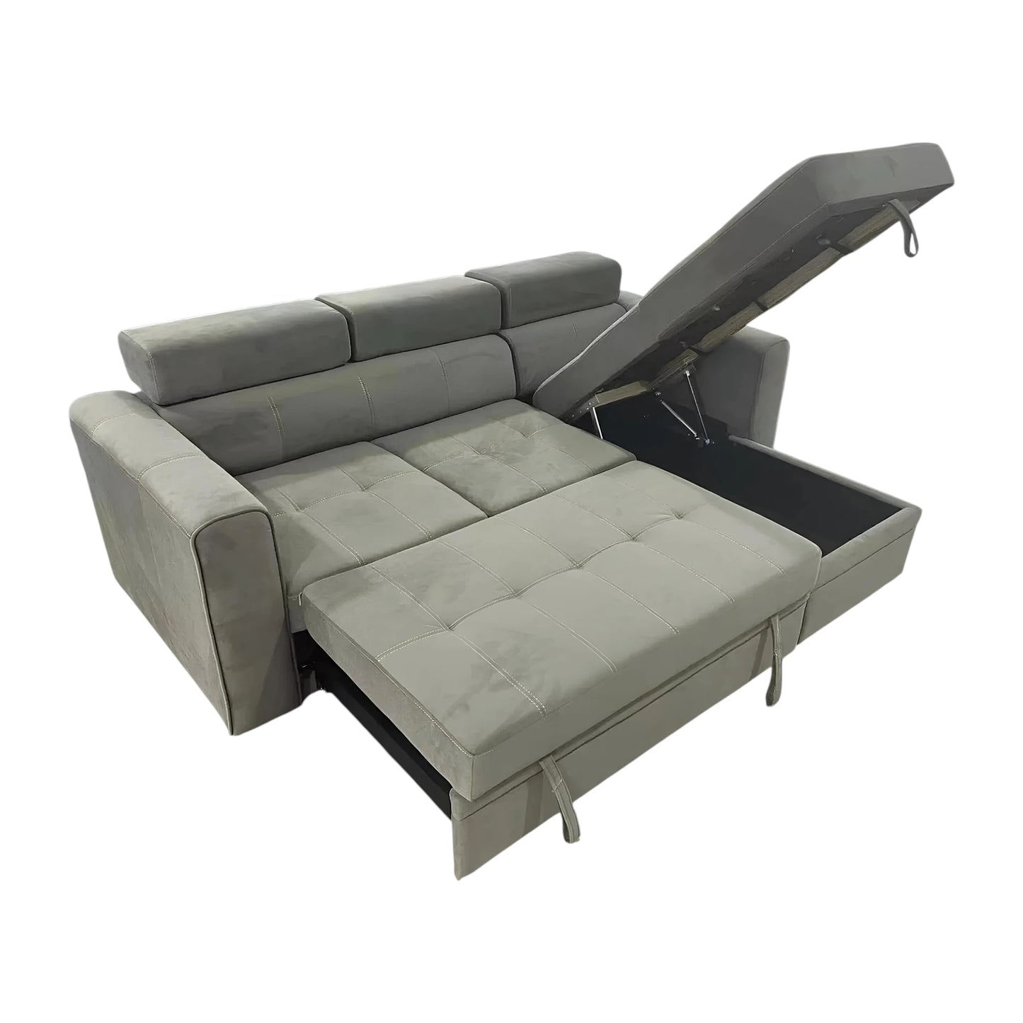 Luca Corner Sofa Bed with Storage