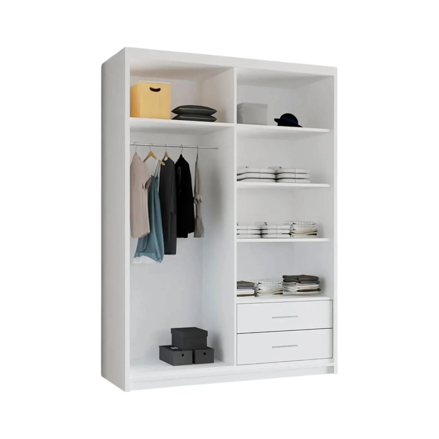 Manhattan Mirrored Sliding Door Wardrobe