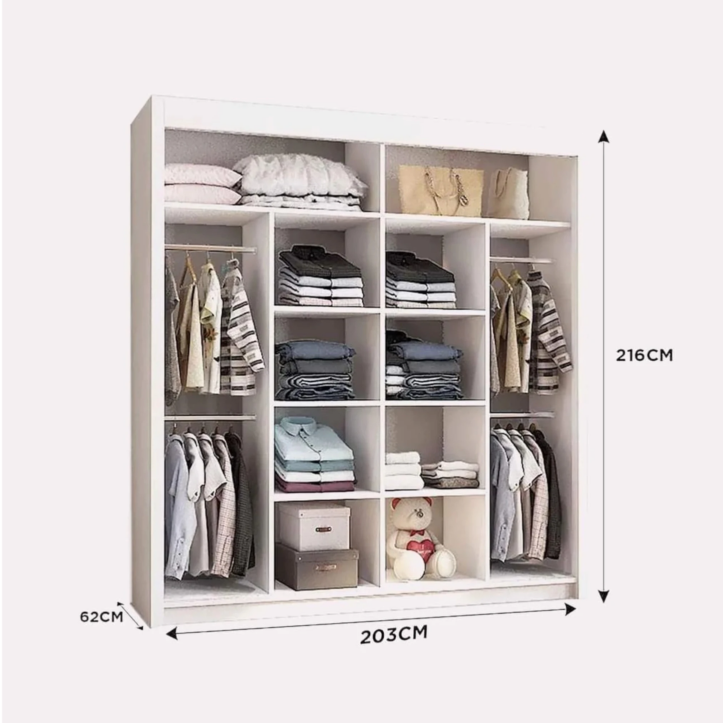 Marika Sliding door Wardrobe