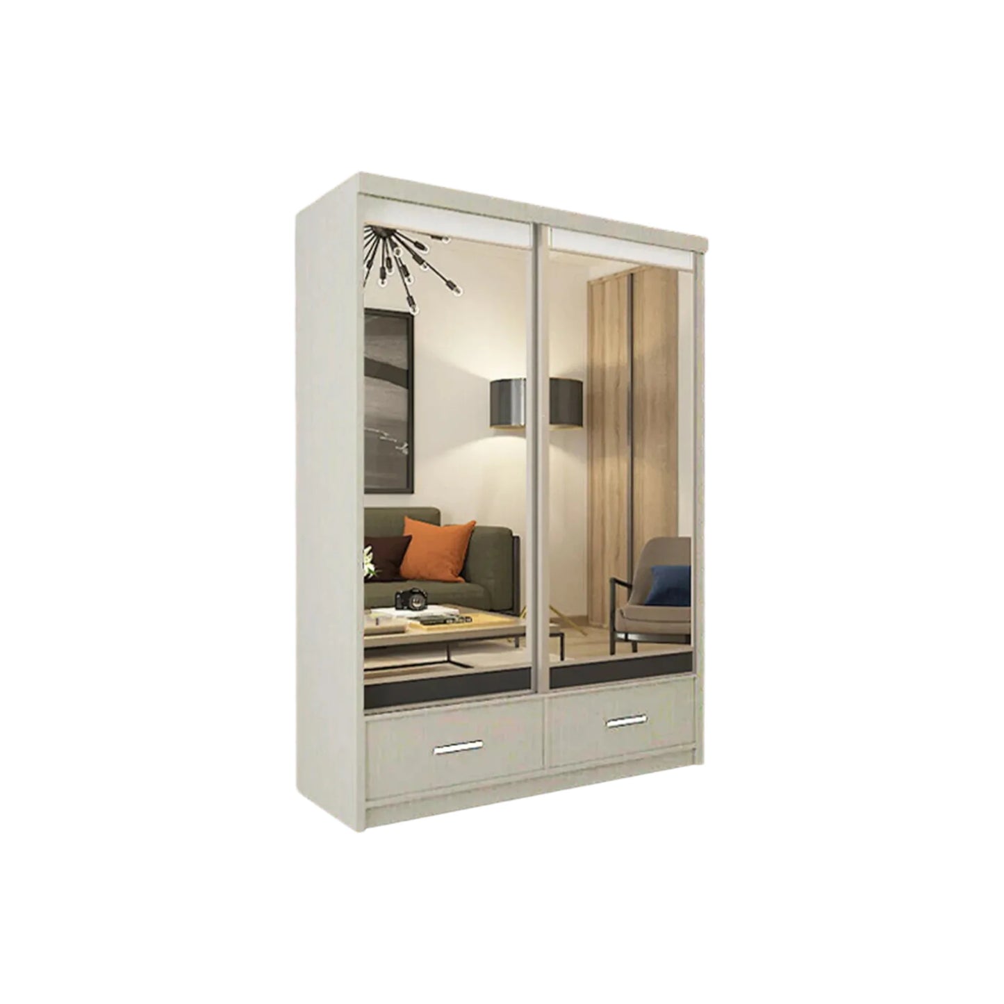 Mayfair Mirrored Sliding Door Wardrobe
