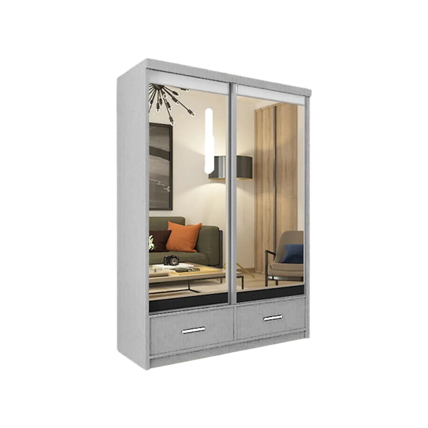 Mayfair Mirrored Sliding Door Wardrobe