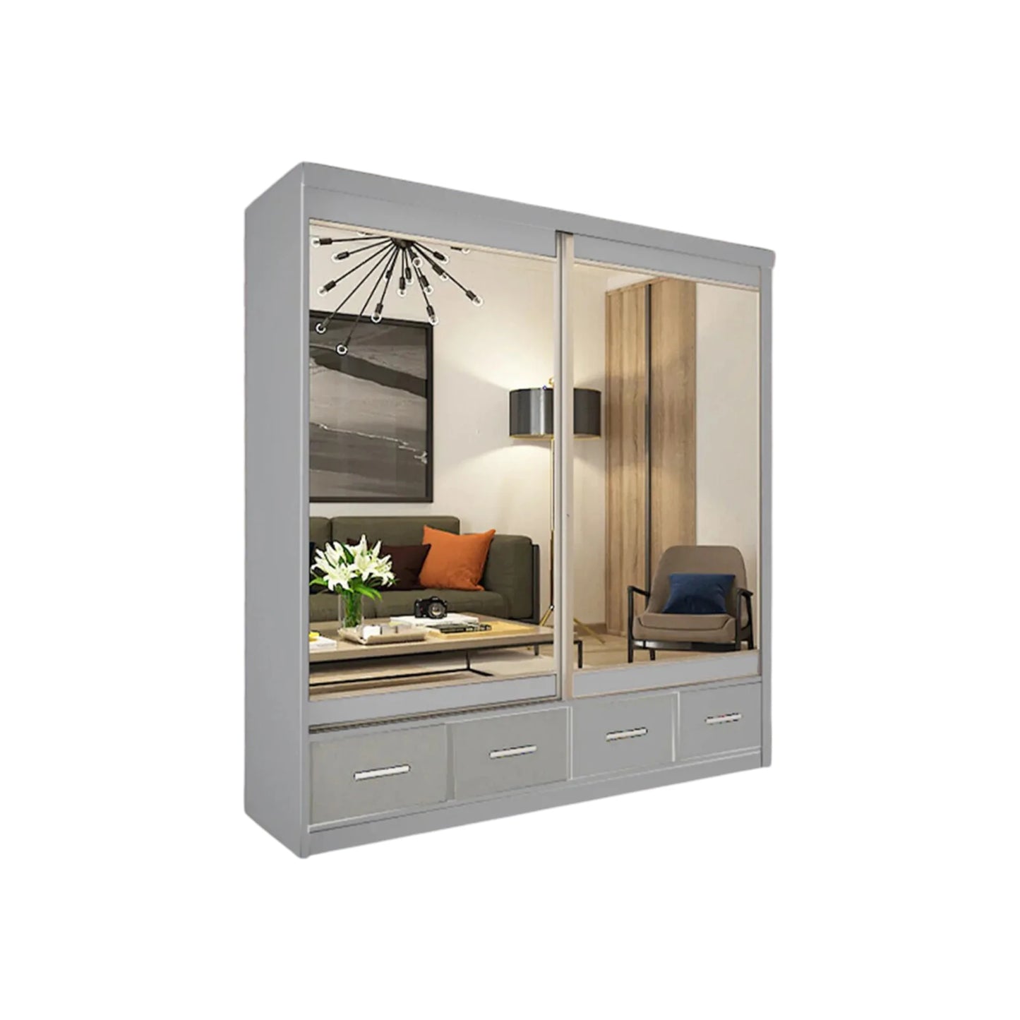 Mayfair Mirrored Sliding Door Wardrobe