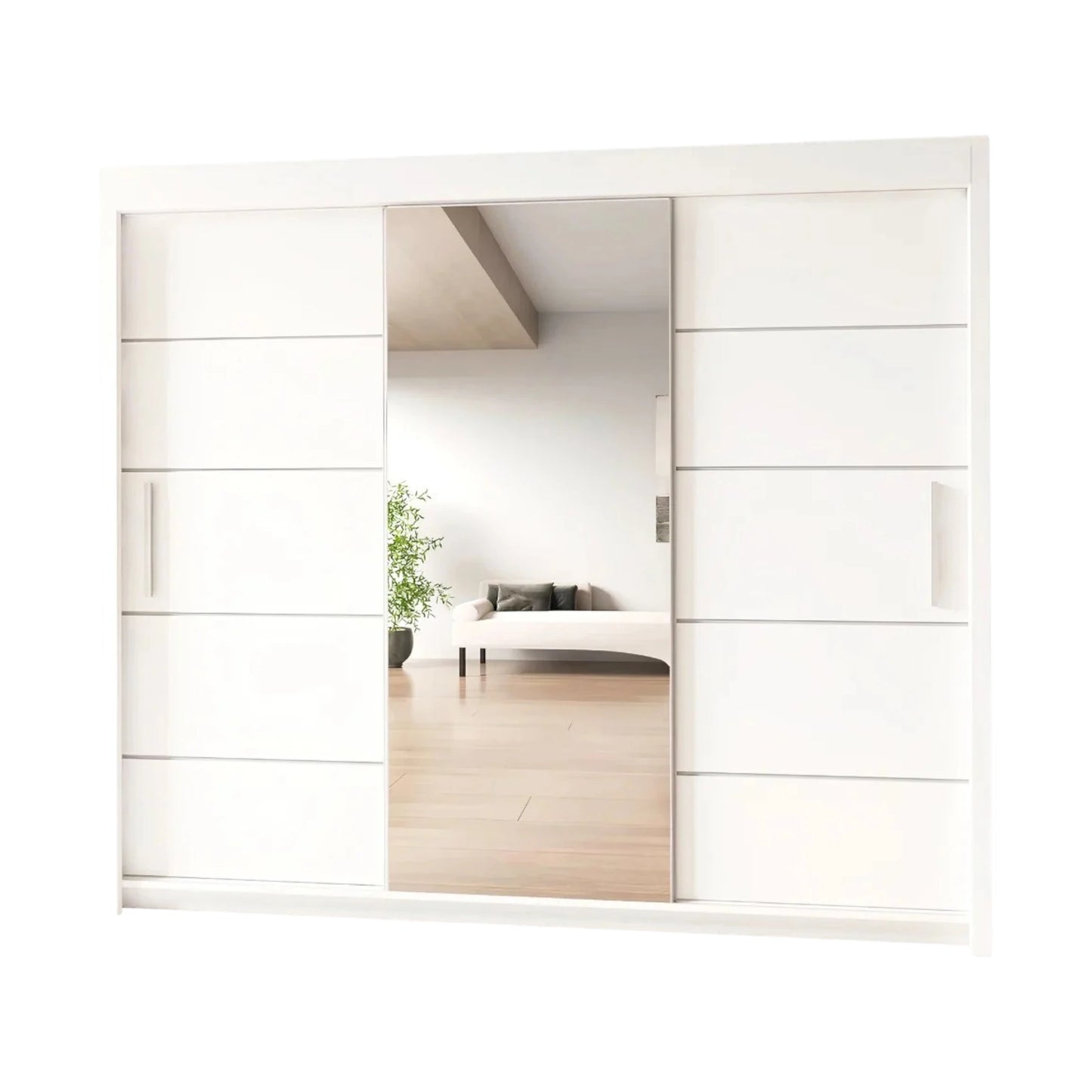Oslo Mirror Sliding Door Wardrobe