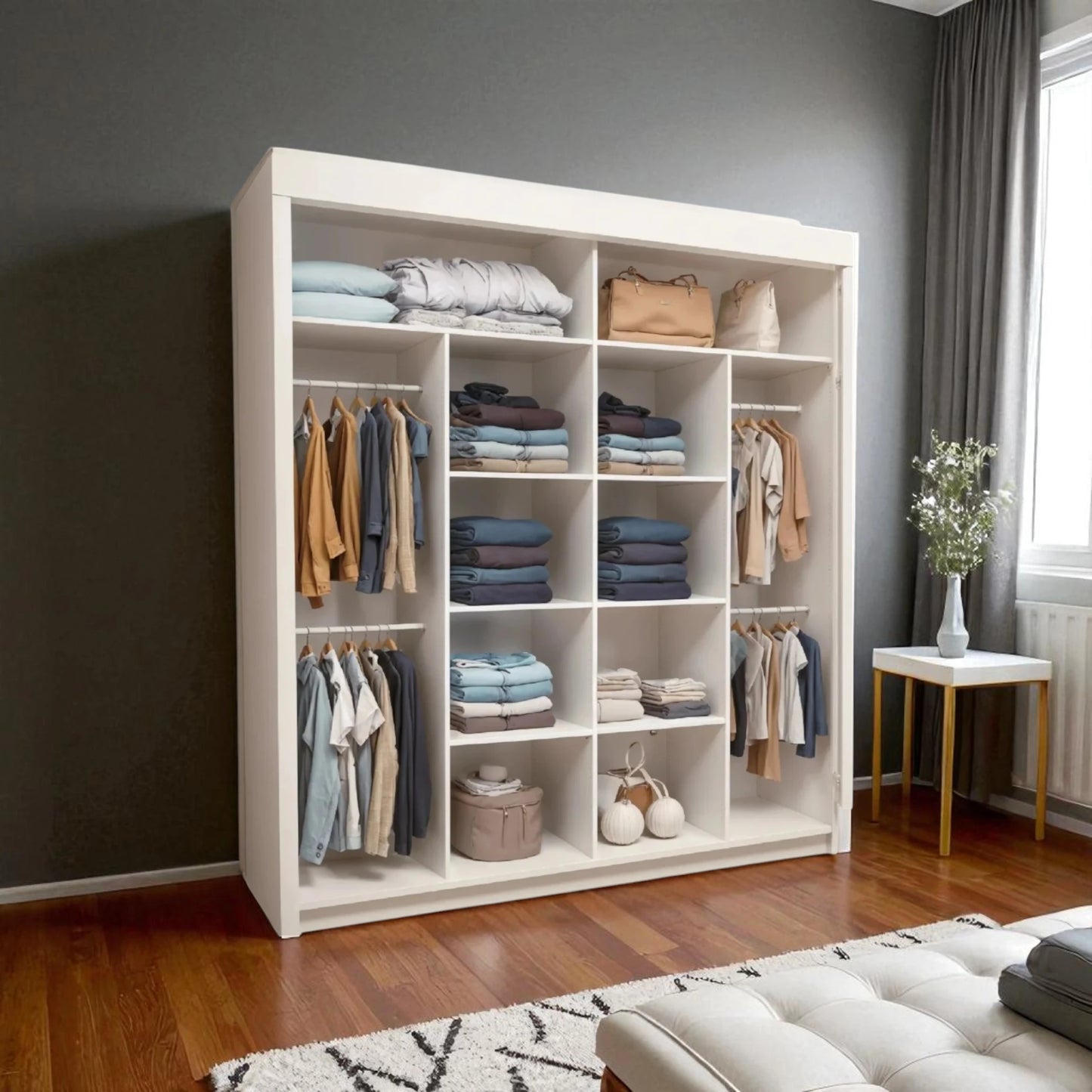 Oslo Mirror Sliding Door Wardrobe