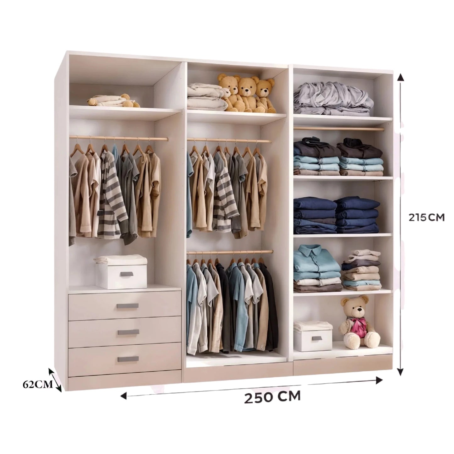 Oslo Mirror Sliding Door Wardrobe