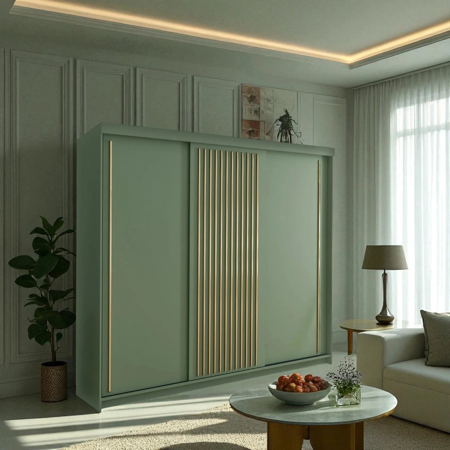 Pestro Sliding Door Wardrobe
