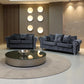 Ashwin Plush Velvet 3+2