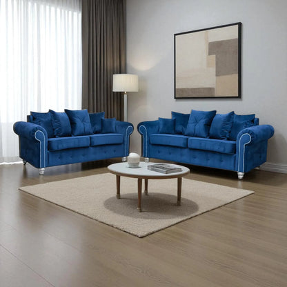 Ashwin Plush Velvet 3+2