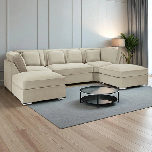 Belgravia U-Shape Sofa Set – Elegant