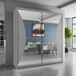 California Mirrored Sliding Door Wardrobe