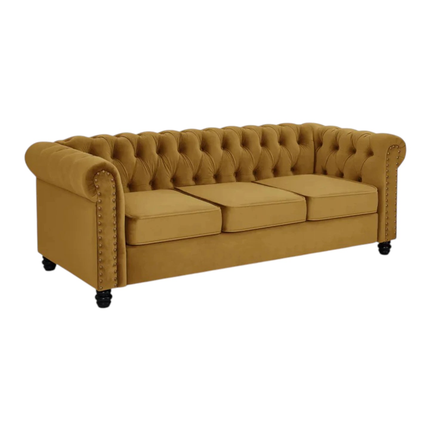 Chesterfield Velvet 3+2 Sofa Set