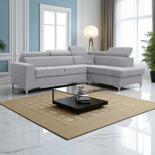 Gloss Corner Sofa Bed