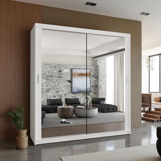 Houston Mirror Sliding Door Wardrobe