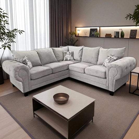 Ibiza Fabric Corner Sofa
