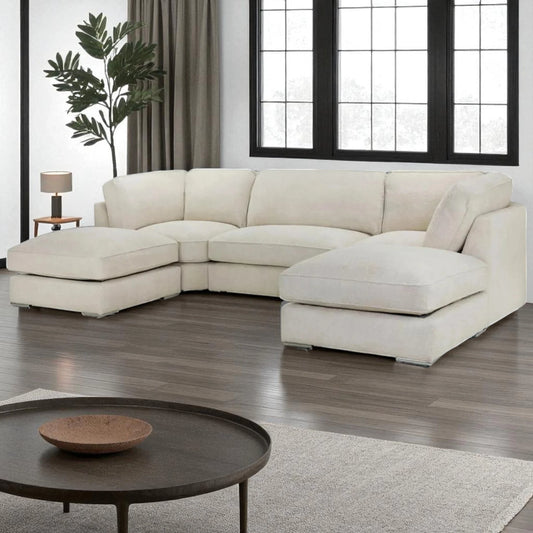 Inga U-Shape Corner Sofa Bed
