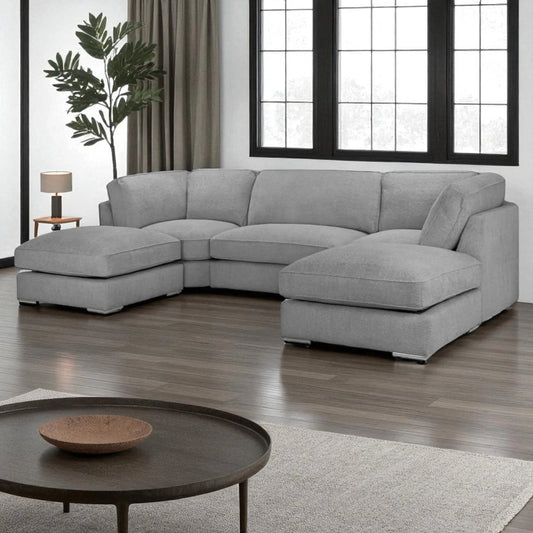 Inga U-Shape Corner Sofa Bed