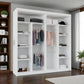 Lyllie Grey Sliding Door Wardrobe