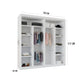 Lyllie Grey Sliding Door Wardrobe