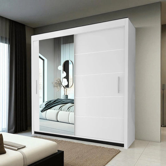 Lyon Mirrored Sliding Door Wardrobe