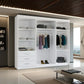 Manhattan Mirrored Sliding Door Wardrobe