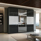 Manhattan Mirrored Sliding Door Wardrobe