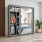 Milan Sliding Mirror Wardrobe