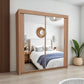 Milan Sliding Mirror Wardrobe