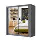 Milan Sliding Mirror Wardrobe
