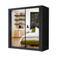 Milan Sliding Mirror Wardrobe