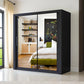 Milan Sliding Mirror Wardrobe