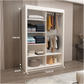 Milan Sliding Mirror Wardrobe