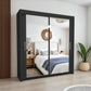 Milan Sliding Mirror Wardrobe
