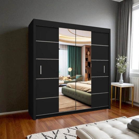 Oslo Mirror Sliding Door Wardrobe