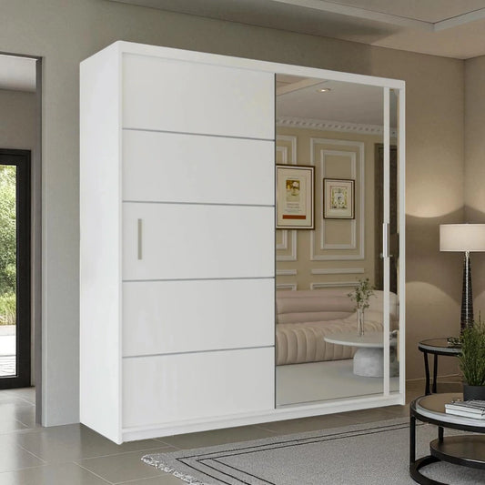New Vision Sliding Mirror Wardrobe