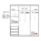 Pestro Sliding Door Wardrobe
