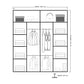 Pestro Sliding Door Wardrobe